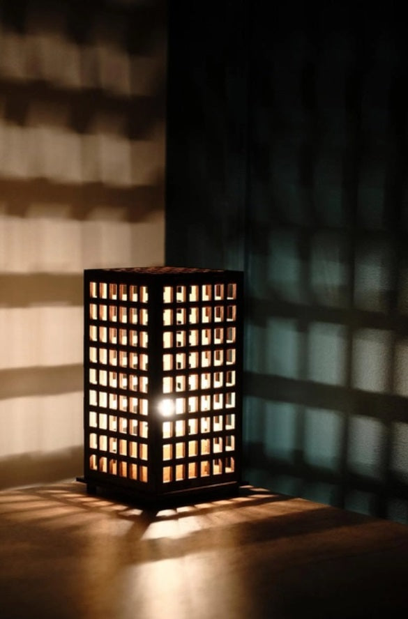 Wooden nightlight in 6 unique designs